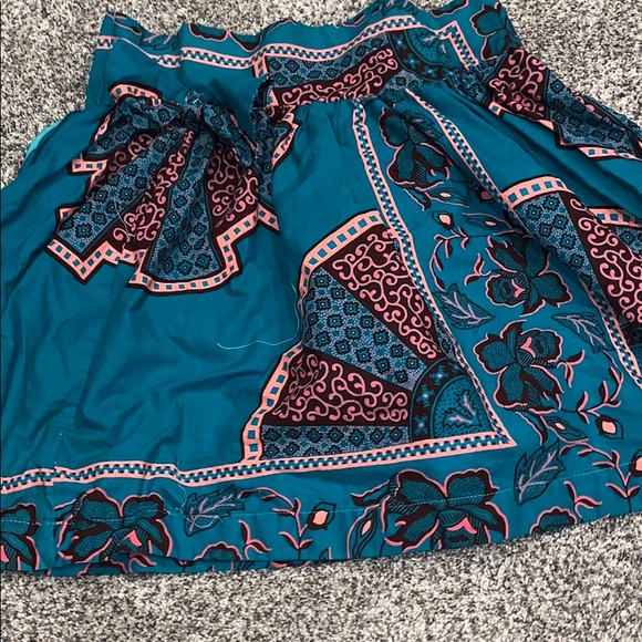 Other - Girls African Print Midi Skirt